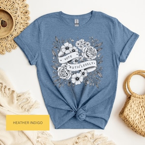 Vote Shirt | Roe Vs Wade 1973 | Election Shirt | Reproductive Freedom Tee | Vote We&#39;Re RBG T-Shirt | Justice Shirt | I Dissent | Roe Roe Roe