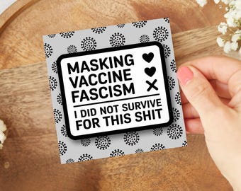 Anti Faschismus Vinyl Aufkleber, Politischer Widerstand Aufkleber, Wasserdichter Autoaufkleber, Menschrecht Aktivismus Geschenk, Laptop, Keine Könige, Protest Aufkleber