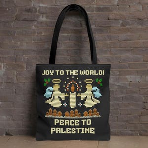 Palästina Tragetaschen | Palästinensische Tote Bag | Palästinensische Weihnachten Arabisch Tote Free Palästina | Palästina Merchandise | Einkaufstasche aus Canvas
