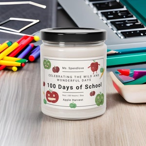 Funny Teacher Gift | School Humor | Soy Candle | Teacher&#39;S Last Nerve Candle | Teacher Appreciation Gift | Personalized Gift For Teachers