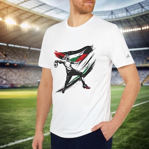 Free Palestine Soccer T Shirt | Football shirt | Soccer | Palestine shirt | sports | Unisex | Palestine Football | Palstina | Palestina