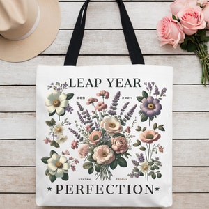 Leap Year Tote Bag, Leap Birthday Gift, Party Favors Leap Year, Gift For Friend, February 29th Birthday, Leap Day Gift, Leap Frog, Vintage