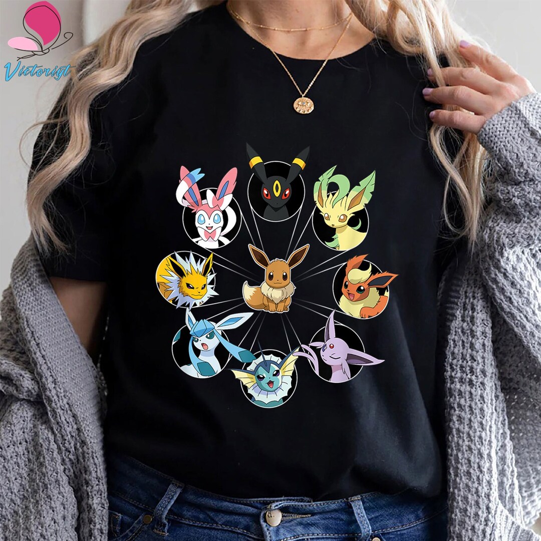 Pokemon Eevee Grid Hoodie | Hot Topic - View #3