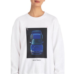 Vintage Subaru Impreza 22B STi Tee: Retro Japan Sweater, Unisex Heavy Blend™ Crewneck Sweatshirt