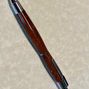 Patagonian Rosewood Ball Point Click Pen - Hand Turned