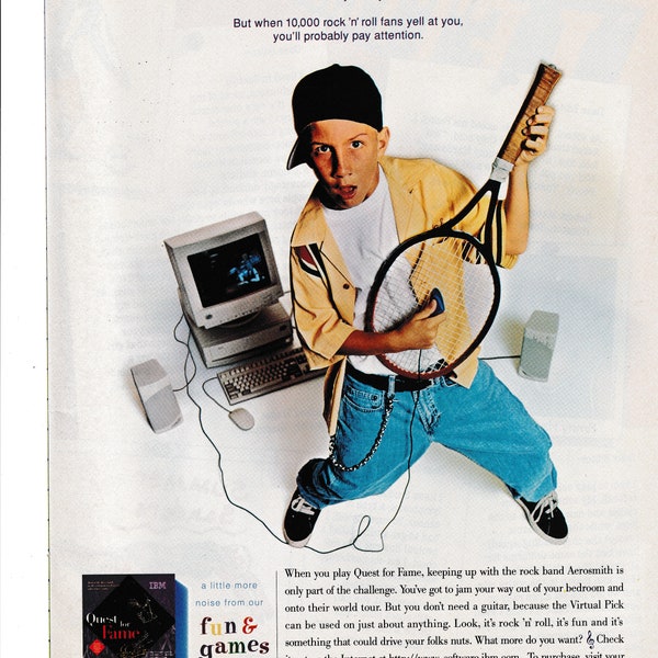 1990's IBM  print Ad