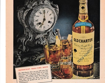 Old Charter magazine print ad