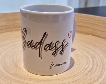 Personalized Badass Mug