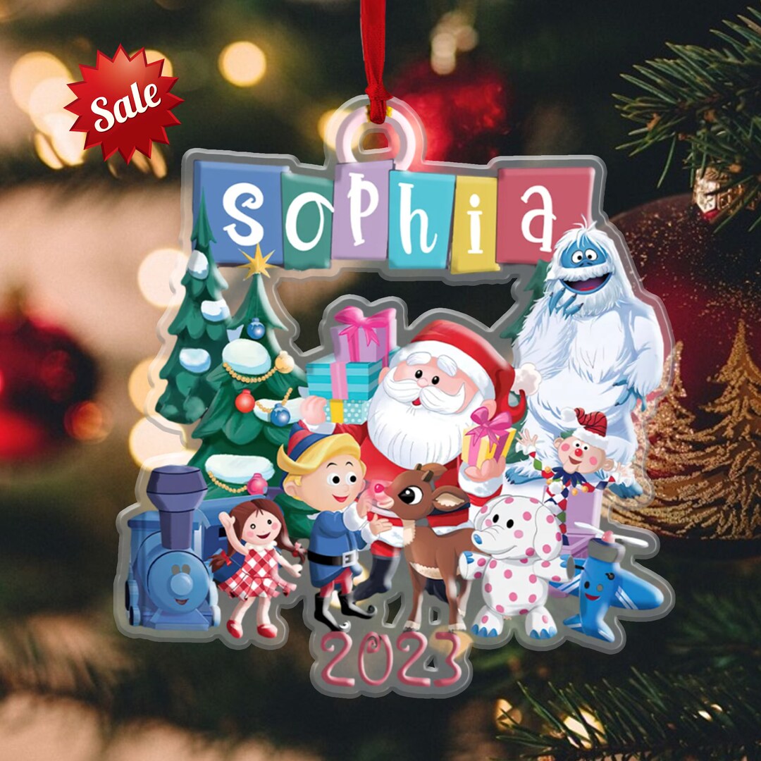 Personalized Misfit Toys Christmas Ornament Custom Name A Bit Etsy