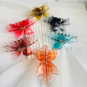 Butterfly Hair Claw | Hair Accessories, Gifts For Her, Wedding hair comb | Elegant Claw, Bridesmaid gift, Birthday, Valentine’s | Comb claw