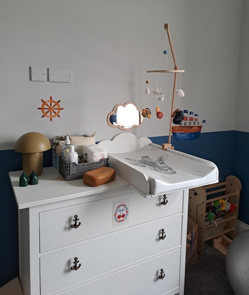 Wooden Mobile Hanger for Crib or Changing Table image 2