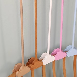 Baby Crib Mobile Hanger Set, Baby Mobile Crib Holder para Nursery, Baby Crib Mobile Arm Made of Natural Wood, Natural Baby Gift, imagen 6