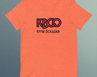 Vintage KBCO 97FM Boulder T-Shirt - Retro Radio Logo T-Shirt