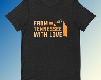 Tennessee Love Souvenir-T-Shirt: Umfassen Sie Zustandstolz mit Stil