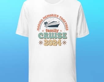Familie Cruise Memories 2024 Urlaub T-Shirt