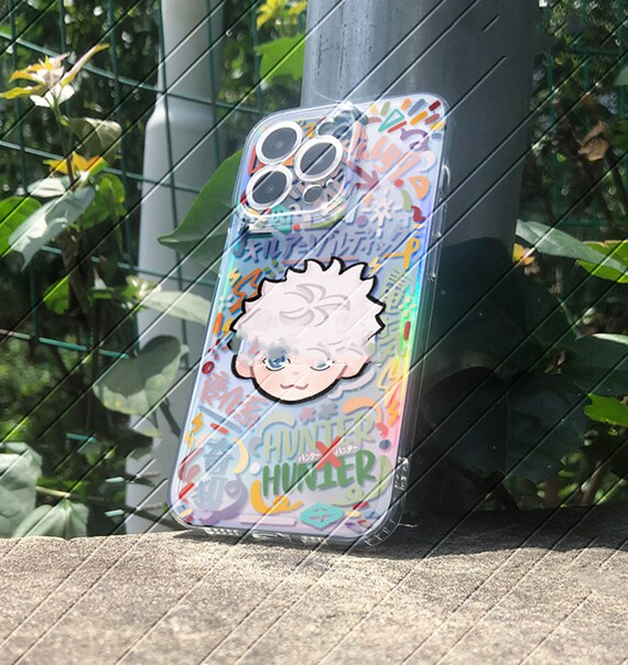 Anime iphone case,cute gift for anime boy or girl,shockproof phone case for iphone 11,12,13,14,15,16,17,Air,pro,promax,Laser phone case
