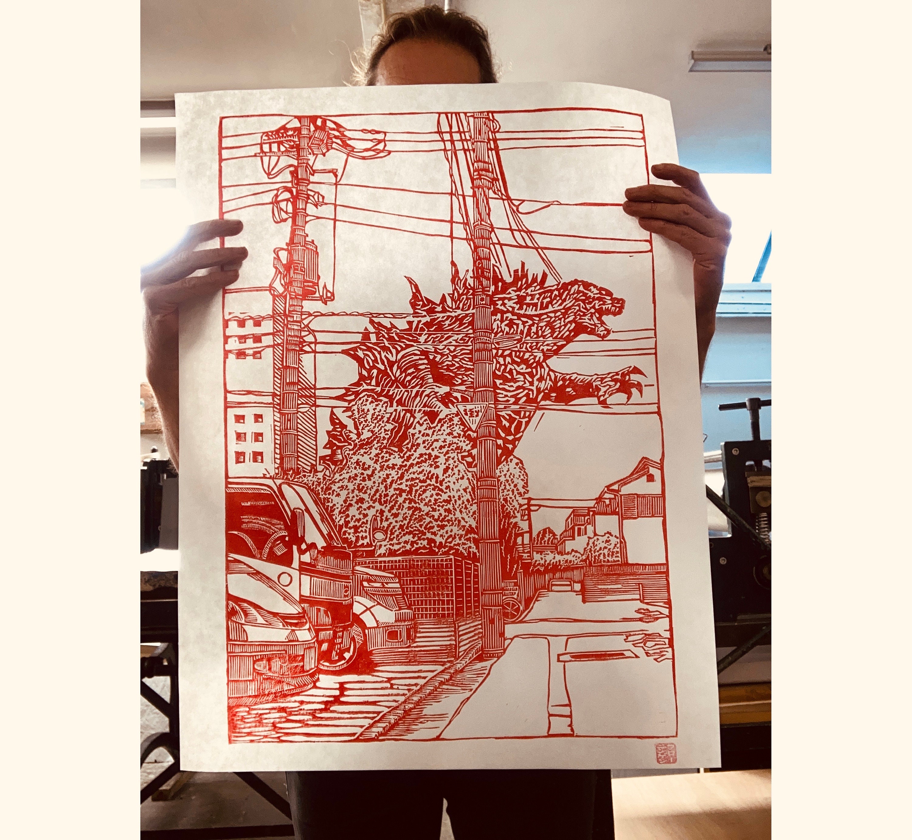 Cheap Japanese Art Shin Godzilla Poster - Allsoymade