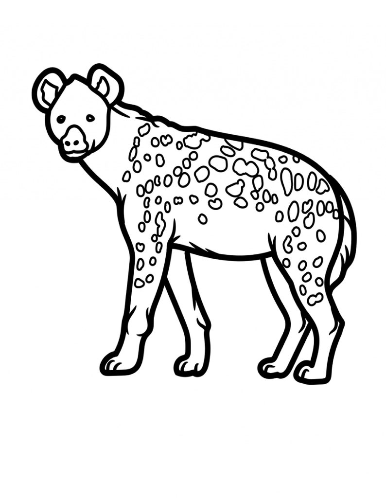 10 Printable Safari Animal Coloring Pages for Kids Kids Party Coloring