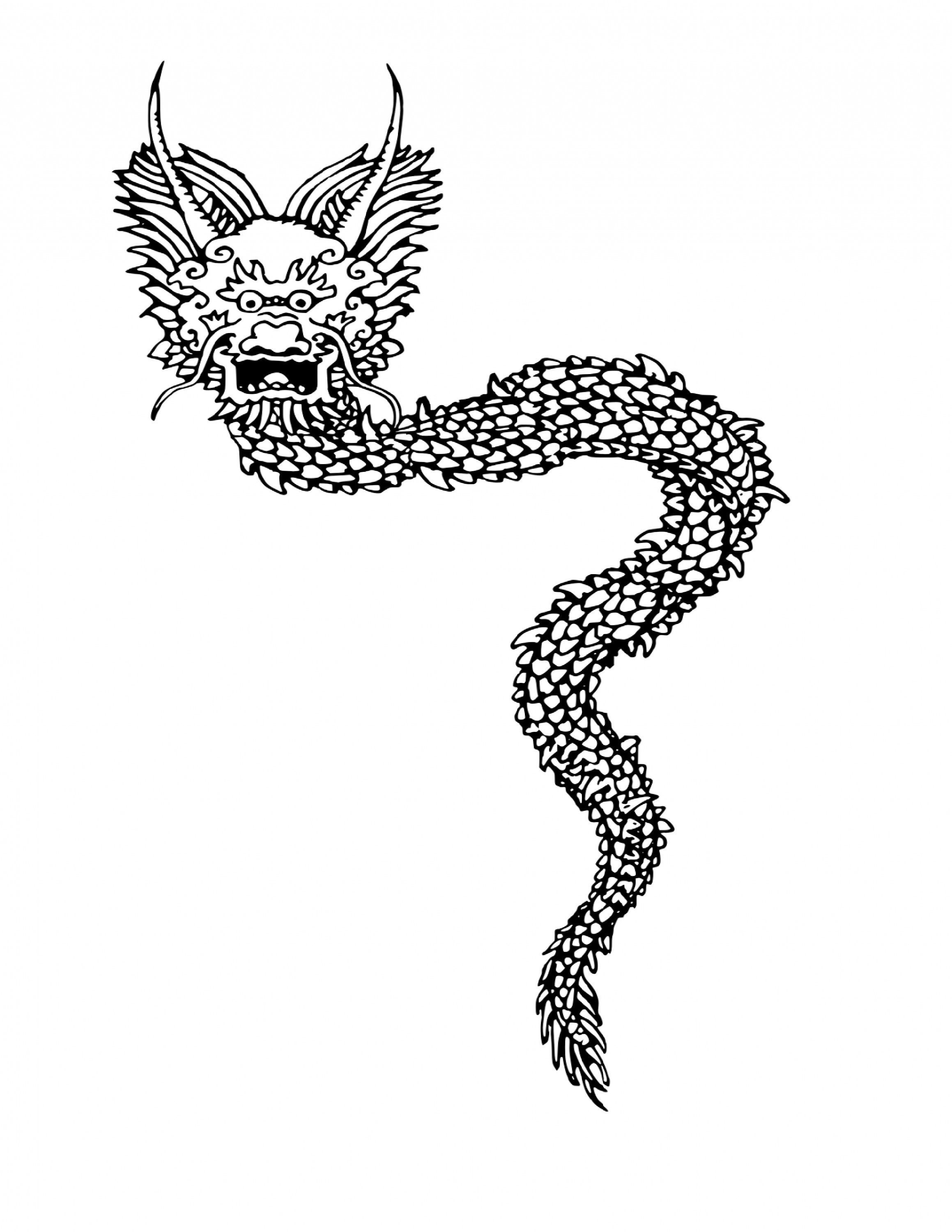 10 Printable Dragons Colouring Pages - Etsy
