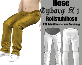 Wheelchair pants children | Cyborg K-1 | Pattern for direct download in German