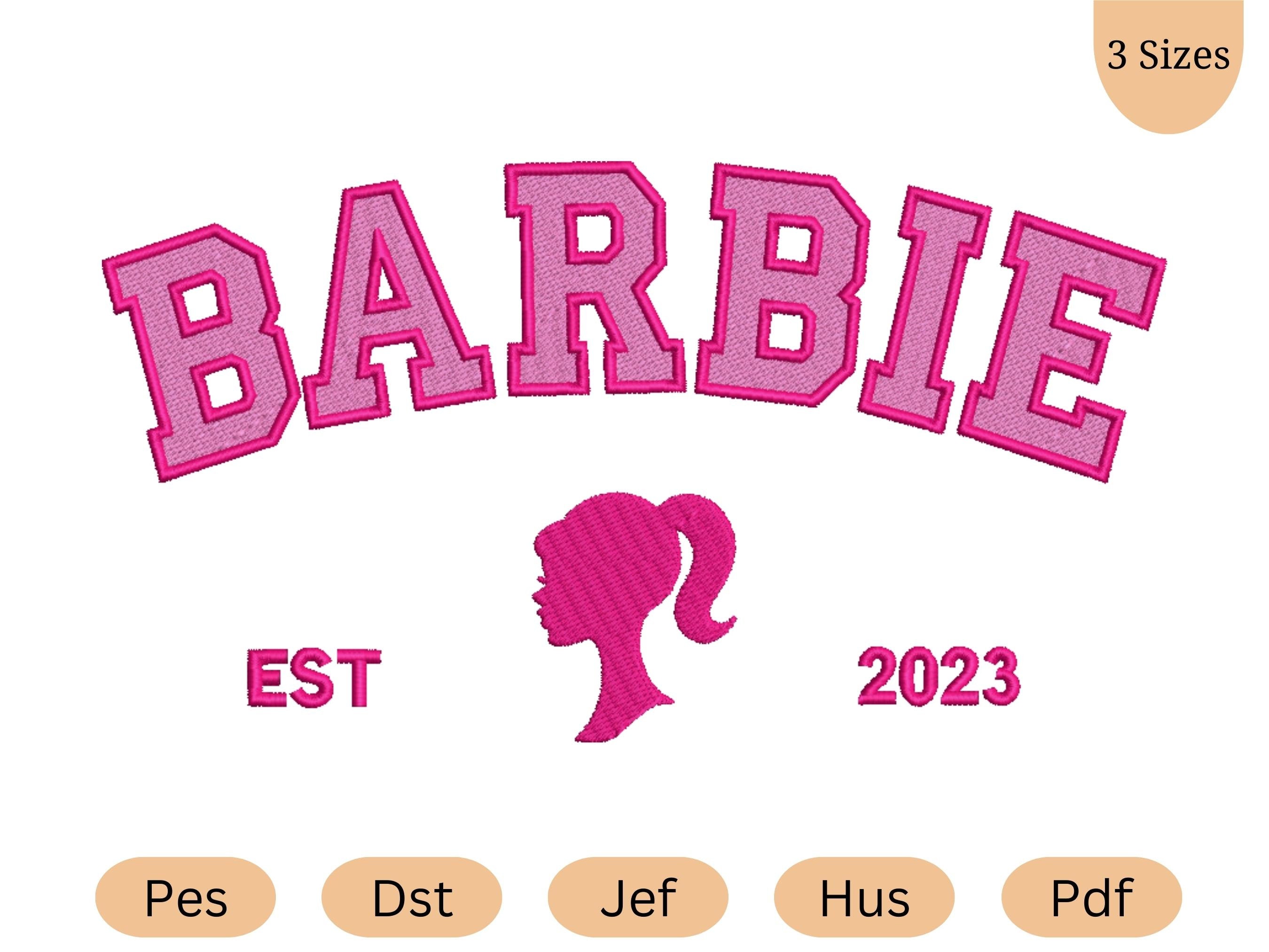 Barbie Embroidery Design Barbie Embroidery File Come on - Etsy UK