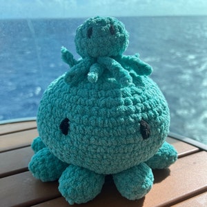 Adorable Mini and Large Nesting Octopus Plushies Set