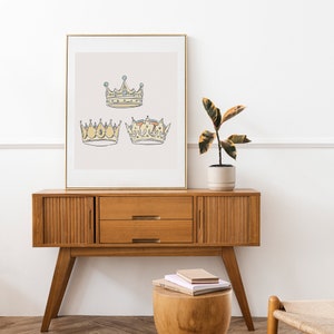 Three Kings Day, Wise Man Crown Epiphany Feast Day, Epiphany Christian Festival the Three Magic Kings Poster Wall Art