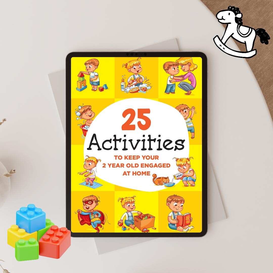 Toddler Activity Bundle | 25 Activities for 2 Year Olds + ABC Coloring ...