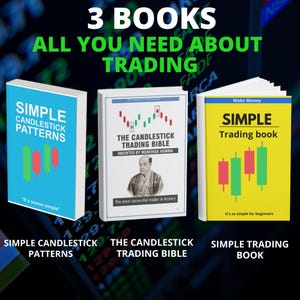Trading Book Bundle – Simple Trading Guide, The Candlestick Trading Bible.