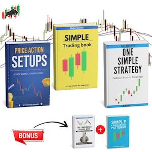 Trading Strategy Bundle for Beginners | Price Action, Candlestick Patterns & Technical Analysis eBook