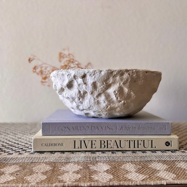 CURIO PAPER MACHE BOWL - NATURAL main image 1
