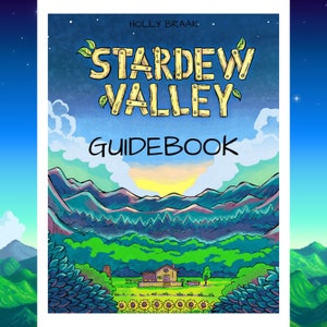 STARDEW VALLEY Guide Books Bundle, Stardew Valley All Guide Books and plus Bonus Diorama, Just 4 Usd Limited Time Only image 2