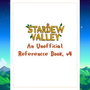 STARDEW VALLEY Guide Books Bundle, Stardew Valley All Guide Books and plus Bonus Diorama, Just 4 Usd Limited Time Only image 4