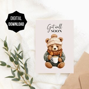 Get Well Teddy Bear | Art Board Print