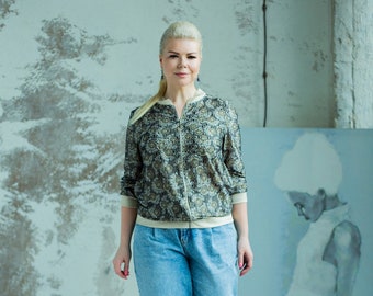 Women's Bomber Jacket - ASV Fashion, Model 2054