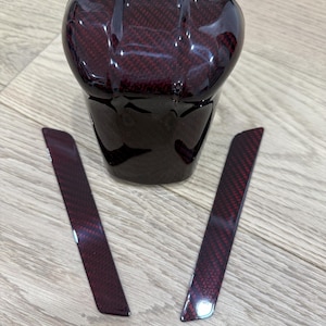 Carbon Fiber Set for Road Glide & Street Glide - 2009 + (burgundy red)