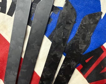 Forged Carbon Fiber latch inserts for Harley