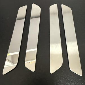 Stainless Steel latch inserts for Harley