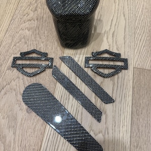 Carbon Fiber Set for Road Glide & Street Glide - 2009 + (sparkling golde)