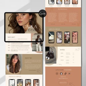 As a UGC creator, you know the importance of making a great first impression! This UGC Creator Portfolio Website Template helps you grab attention while highlighting your personality, skills and why brands should work with you as a content creator!