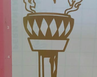 Torch Vinyl Decal