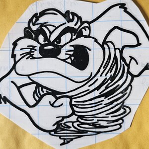 Taz the Tasmanian Tiger Vinyl Decal