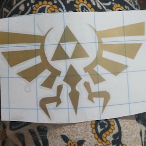 Hylian Royal Crest Vinyl Decal