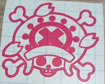 One Piece Chopper Jolly Rogers Stoßstangenaufkleber; Fenster Aufkleber; Autosticker