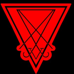 Sigil of Lucifer Vinyl Decal ; Bumper Sticker ; Window Decal