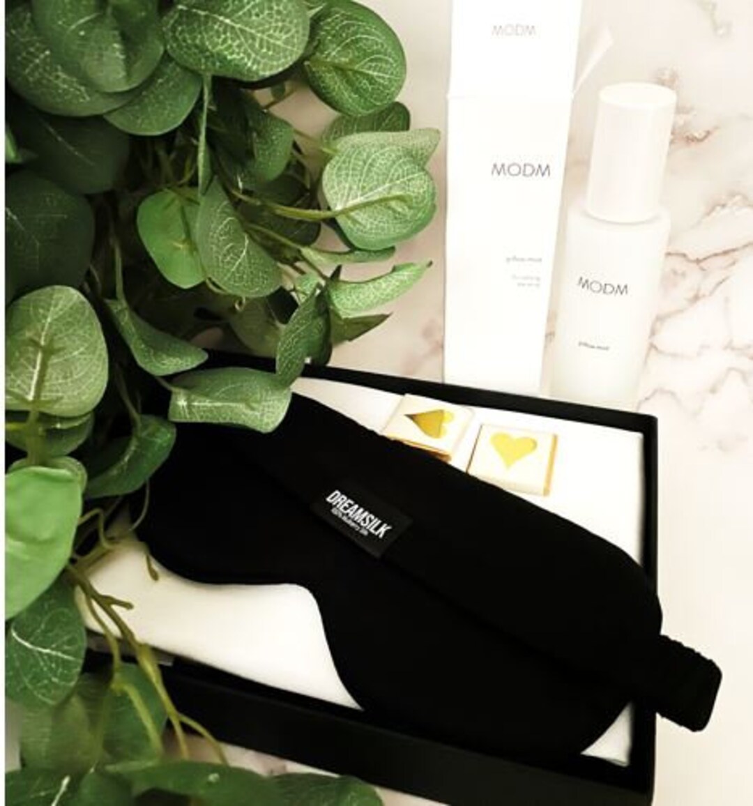 Poshbox Mulberry Silk Pillowcase Sleep Set Etsy UK