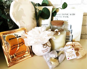 Luxury Self Care, Birthday Pamper, Hugs in a Box Gift for Her