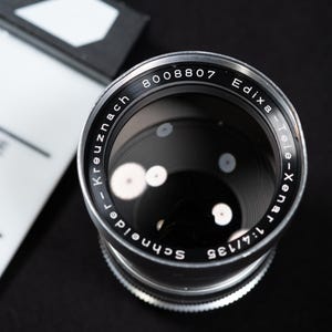 Schneider-Kreuznach Edixa-Tele-Xenar F4 135mm Lens Kodak Retina Reflex DKL Mount