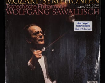 Wolfgang Amadeus Mozart • Wolfgang Sawallisch • Symphonien Nr. 40 LP