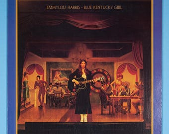 Emmylou Harris Blue Kentucky Girl LP